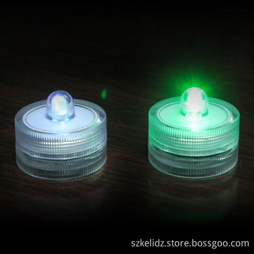 Battery Power Floral Wedding Giveaway Color Change Waterproof Flash Tea Bright Light For Wedding Decoration
